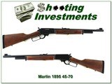 Marlin 1895 G 18in Guild Gun 45-70 like new - 1 of 4