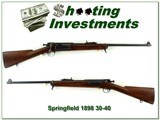Krag Jorgensen infantry Springfield 1898 model 30-40 Krag - 1 of 4