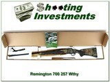 Remington 700 XCR Stainless 257 Wthy Mag RMEF ANIB! - 1 of 4