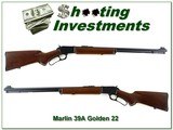 Marlin 39 A Golden 22LR 1964 made JM Marked pre-safety Exc Cond - 1 of 4
