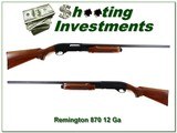 Remington 870 Wingmaster 12 ga like new made in 1967! - 1 of 4