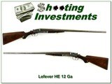 Early Lefever HE 12 Ga 30in - 1 of 4