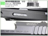 Ruger SR22 22LR as new in case 2 mags - 4 of 4