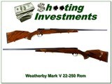 Weatherby Mark V Varmintmaster 22-250 hard to find 26in! - 1 of 4