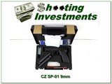 CZ 75 SP-01 Custom 9mm NIB - 1 of 3