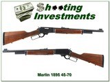 Marlin 1895 G 45-70 JM Marked 1999 made nice wood - 1 of 4