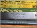 Remington 742 Custom Deluxe 30-06 1675 unfired in box! - 4 of 4