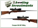 Cooper Model 56 in 257 Weatherby w/ Huskemaw 5-20 scope