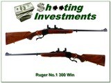 Ruger No.1 S Sporter 300 Win Mag Exc Cond! - 1 of 4