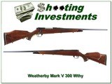 Weatherby Mark V Deluxe German 300Wthy Exc Cond - 1 of 4
