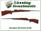 Remington 700 Varmint Special 1973 made 22-250 Rem - 1 of 4
