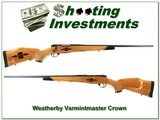 Weatherby Mark V Varmintmaster Crown Custom 224! - 1 of 4