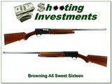 Browning A5 Sweet Sixteen 1958 Belgium looks unfired! - 1 of 4