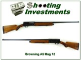 Browning A5 Magnum 12 65 Belgium blond - 1 of 4