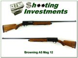 Browning A5 Magnum 12 65 Belgium blond - 1 of 4