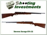 Stevens 87A 22 semi-auto very nice! - 1 of 4