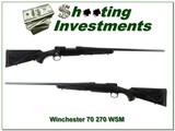 Winchester Model 70 New Haven made 270 WSM - 1 of 4