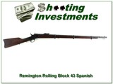 Remington Rolling Block 1879 Argentine 43 Spanish