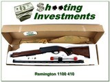 Remington 1100 Sporting 410 unfired in box 27in choke tubes! - 1 of 4