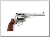 Ruger Redhawk stainless 7.5in near new in case with rings - 2 of 4