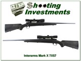 Interarms Mark X very hard to find 7x57 with new Weaver scope