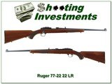 Ruger 77-22 early 1985 made 22LR Exc Cond