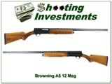 Browning A5 65 Belgium Magnum 12 Ga collector looks unfired!