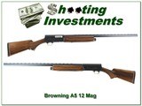 Browning A5 Magnum 12 Gauge 30in VR Full Exc Cond
