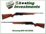 Browning BAR Safari II rare 243 with BOSS! - 1 of 4