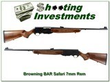 Browning BAR Safari 7mm Rem Exc Cond - 1 of 4