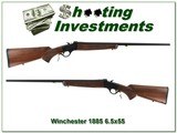 Winchester 1885 Low Wall RARE 6.5 x 55 looks unfired. - 1 of 4