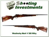 Weatherby Mark V Custom unfired 300 Wthy - 1 of 4