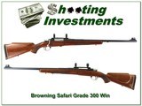 Browning 1965 Belgium made Safari Grade 300 Win Mag - 1 of 4