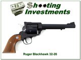 Ruger Blackhawk Buckeye 32-20 6 5/8in Exc Cond - 1 of 4