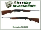 Remington 760 Woodsmaster 1954 made 30-06 5 diamond - 1 of 4