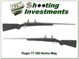 Ruger 77 Mark II custom 358 Norma Magnum with HS Precision stock! - 1 of 4