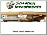 Shiloh Sharps 1874 #3 rifle in 45-70 new and unfired! - 1 of 4