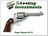 Ruger Original Model Vaquero Bright Stainless 5.5in .45 LC - 1 of 4