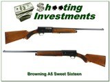 Browning A5 Sweet Sixteen 66 Belgium Blond 26in IC - 1 of 4