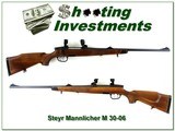 Steyr Mannlicher Model M 30-06 about new! - 1 of 4