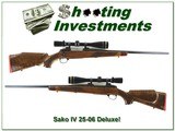 Sako IV Finnbear Deluxe 25-06 w/ Leupold 6.5-20 unfired - 1 of 4