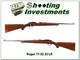 Ruger 77-22 22LR First Year 1984 made collector! - 1 of 4