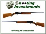 Browning 66 Belgium Sweet Sixteen honey blond round knob! - 1 of 4