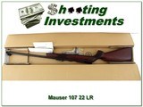 Mauser Model 107 German made 22 LR looks unfired in box - 1 of 4