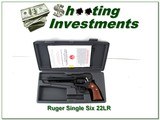 Ruger Single Six Bisley 6.5in engraved cylinder 22LR - 1 of 4