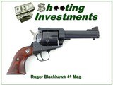 Ruger Blackhawk 4 5/8in 41 Magnum Exc Con - 1 of 4