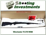 Winchester Model 70 Coyote 270 WSM NIB - 1 of 4