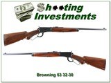 Browning Model 53 Deluxe 32-20 Win - 1 of 4