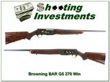 Browning BAR Grade 5 74 Belgium 270 XXX WOOD! - 1 of 4