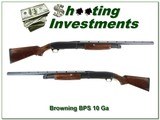 Browning BPS 10 Gauge 3.5in magnum 28in Invector barrel Exc Cond - 1 of 4
